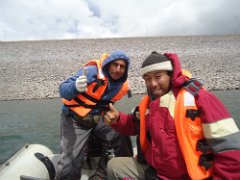 Levantamiento Batimétrico Monohaz de Laguna Aciruni - Puno 2018